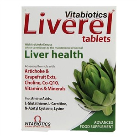Vitabiotics Liverel 30 Tablets
