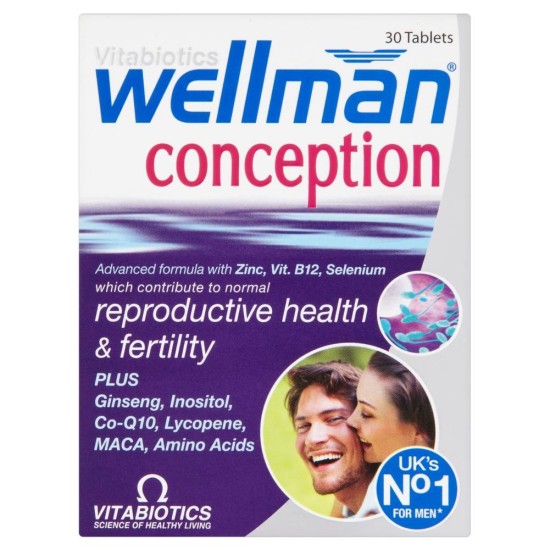 Vitabiotics  Wellman Conception 30 Tablets
