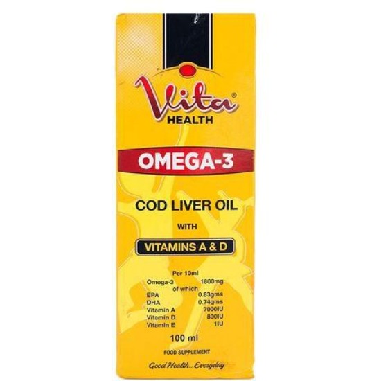 Vita Health Cod Liver Oil 100ml