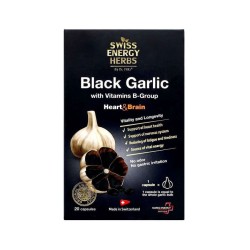 Swiss Energy Herbs Black Garlic extract 20 Capsules Swiss Energy Herbs Black Garlic extract 20 Capsules