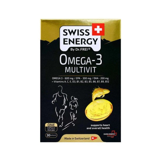 Swiss Energy Omega-3 Multivit 30 Capsules