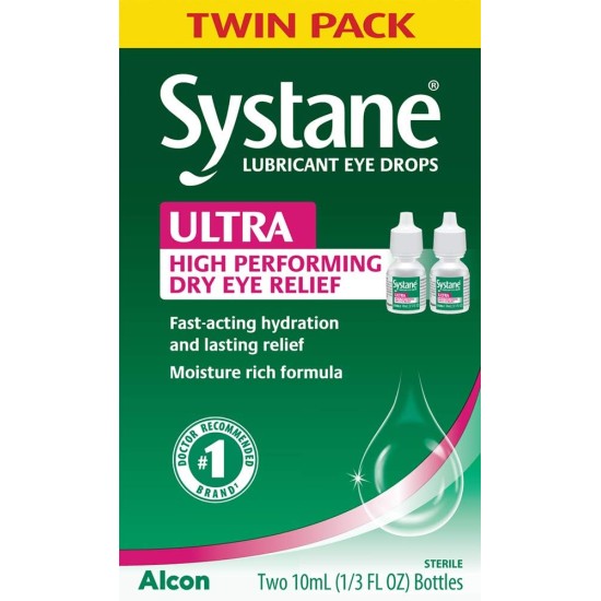 Systane Ultra Twin Pack 10ml