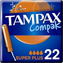 Tampax Compak Super 22 Tampons