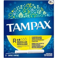 Tampax Regular Cotton 20 Piece