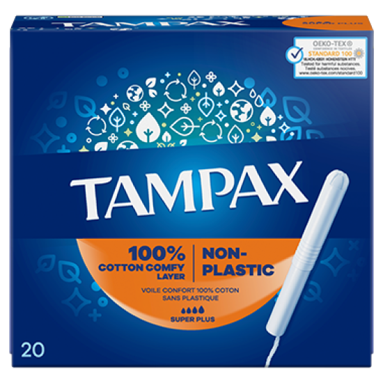 Tampax Super Plus 20 Tampons Tampax Super Plus 20 Tampons