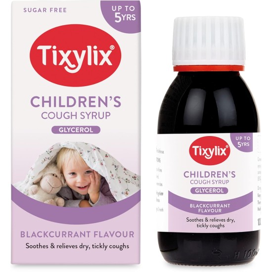 Tixylix Children's Blackcurrant Dry & Tickly Cough 100ml