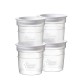 Tommee Tippee Closer to Nature Milk Storage Pots 4 Pack