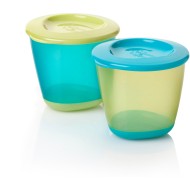Tommee Tippee Explora Pop Up Weaning Pots x 2 150ml