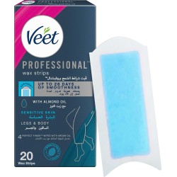 Veet Easy-Gelwax 20 Hair Removal Strips Sensitive