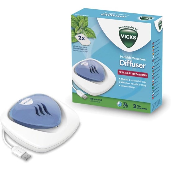 Vicks VH1800EU Portable Waterless Diffuser 200g Vicks VH1800EU Portable Waterless Diffuser 200g