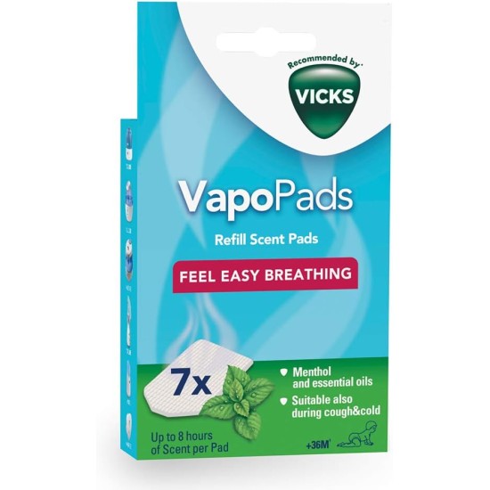 Vicks VapoPads Menthol 7 Scented pads