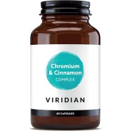 Viridian Chromium & Cinnamon Complex 60 Capsules
