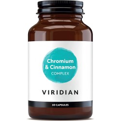Viridian Chromium & Cinnamon Complex 60 Capsules