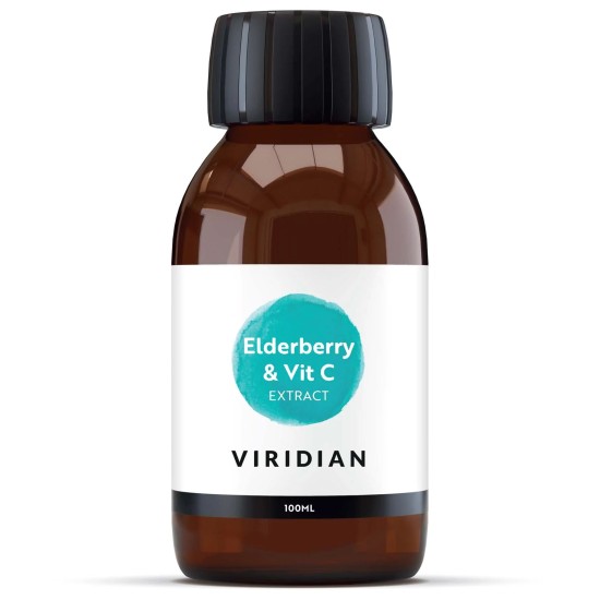 Viridian Organic Elderberry & Vit C Extract Viridian Organic Elderberry & Vit C Extract