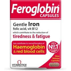 Vitabiotics Feroglobin 30 Capsules
