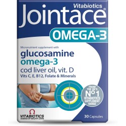 Vitabiotics Jointace Omega-3 Oil And Glucosamine 30 Capsules