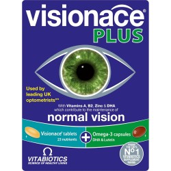 Vitabiotics Visionace Plus Omega-3 56 Tablets