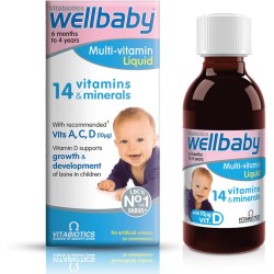 Vitabiotics Wellbaby Multi-vitamin Liquid 150ml