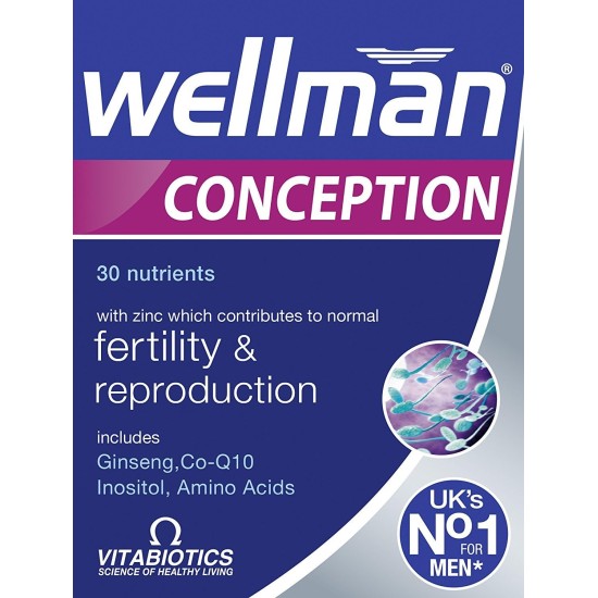 Vitabiotics Wellman Conception 30 Tablets Vitabiotics Wellman Conception 30 Tablets