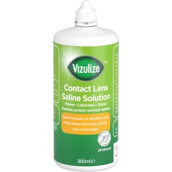 Vizulize Lens Saline Solution 360ml