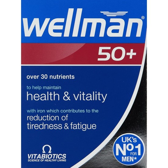 Wellman Vitabiotics 50+ Advanced Vitamin And Mineral Supplement 30 Tablets
