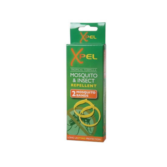 Xpel Mosquito Bands Adult 2pk Xpel Mosquito Bands Adult 2pk