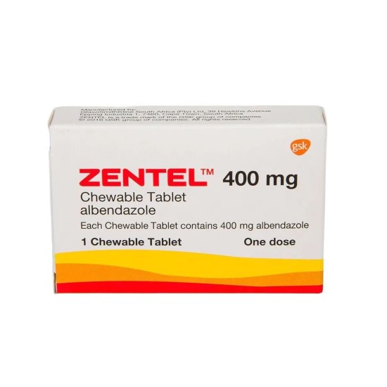 Zentel One Dose Tablet 400mg Zentel One Dose Tablet 400mg