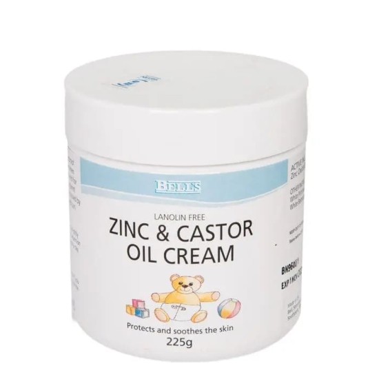 Zinc and Castor Oil Cream 225g
