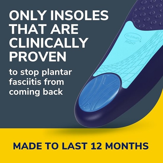 Dr. Scholls Plantar Fasciitis All-Day Pain Relief Orthotics For Women size 6-10 Dr. Scholls Plantar Fasciitis All-Day Pain Relief Orthotics For Women size 6-10