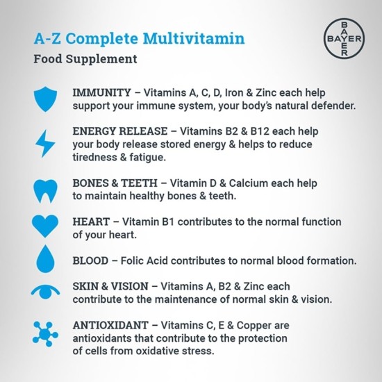 Sanatogen A-Z Complete Multivitamin 30 Tablets