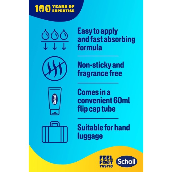 Scholl Cracked Heel Repair Cream Active Repair K+ Skin Care 60ml Scholl Cracked Heel Repair Cream Active Repair K+ Skin Care 60ml