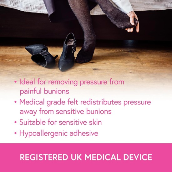 Carnation Bunion Oval Pads Pack Of 4