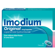 Imodium Original 2mg 6 Capsules