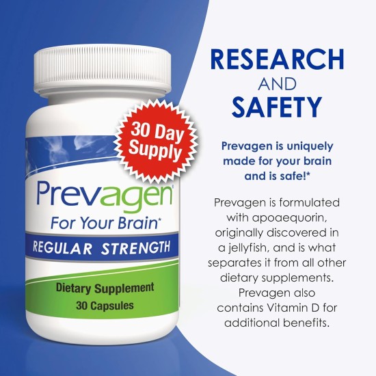 Prevagen Regular Strength 30 Capsules Prevagen Regular Strength 30 Capsules