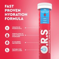 O.r.s Hydration Strawberry Flavour 12 Tablets