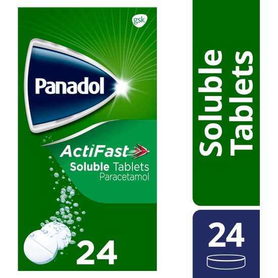 Panadol Actifast Soluble 24 Tablets Panadol Actifast Soluble 24 Tablets