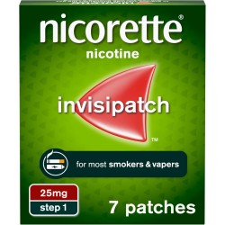 Nicorette InvisiPatch Step 1 25mg 7 Patches