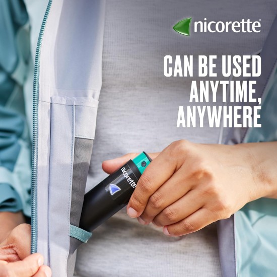 Nicorette QuickMist Mouthspray Cool Berry Single Nicorette QuickMist Mouthspray Cool Berry Single