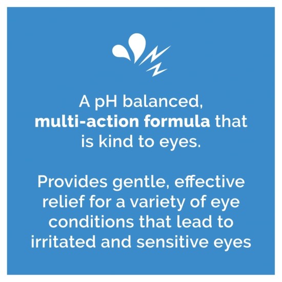 Optrex Multiaction Eye Wash with Eye Bath x 300ml