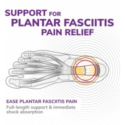 Scholl in-Balance Orthotics Plantar Fasciitis Insoles Small 4.5-6.5