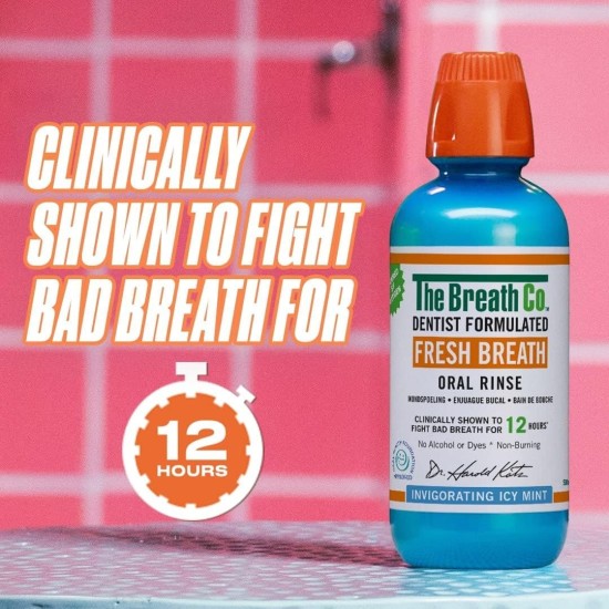 The Breath Co. Mouthwash Iced Mint Flavour 500ml