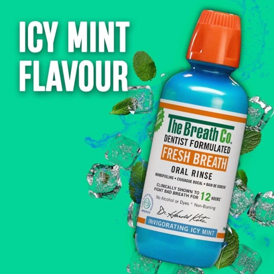 The Breath Co. Mouthwash Iced Mint Flavour 500ml