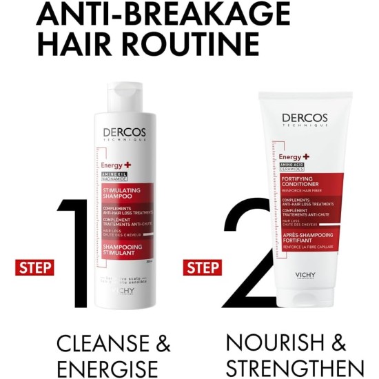 Vichy Dercos Energy+ Anti-Hair Loss Stimulating Shampoo 200ml
