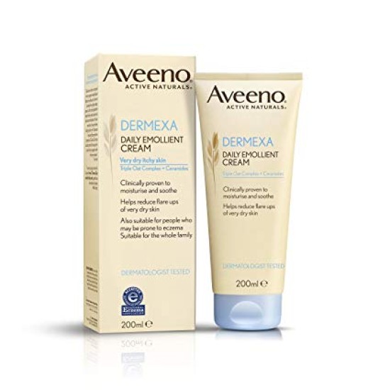 Aveeno Dermexa Daily Emollient Cream 200ml Aveeno Dermexa Daily Emollient Cream 200ml