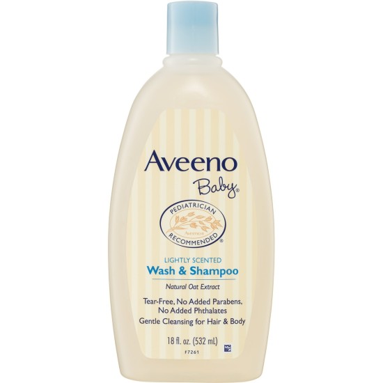 Aveeno Baby Wash And Shampoo 532ml