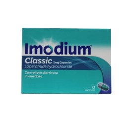 Imodium Classic 2mg 12 Capsules