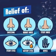 Benadryl Allergy Relief Acrivastine 12 Capsules