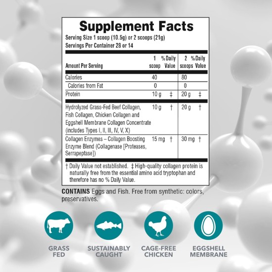 NaturesPlus Collagen Peptides Powder 294g NaturesPlus Collagen Peptides Powder 294g