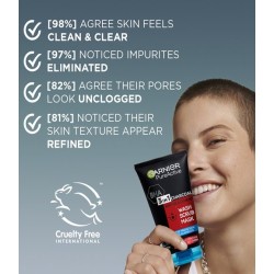 Garnier Pure Active Intensive Charcoal 3-in-1 Wash, Scrub and Mask 150ml
