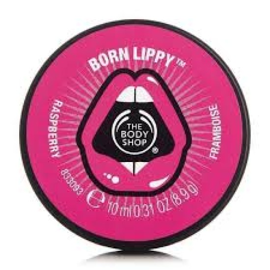 The Body Shop Born Lippy Raspberry Lip Balm 10 Ml